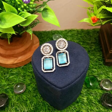 Turquoise Colour Earrings